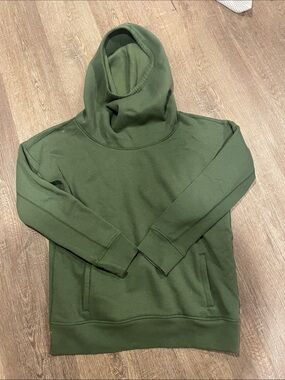 Women’s Zyia Olive Green Pullover Hoodie Sweatshirt size M